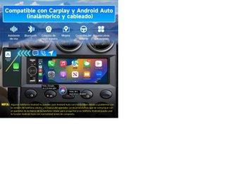 Radio Coche 1 DIN Pantalla Táctil Universal