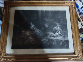 Quadro La Preda di G. B. Tiepolo