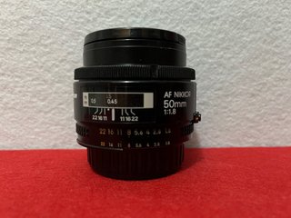 Nikon Af Nikkor 50mm 1:1.8 Objetivo Como nuevo