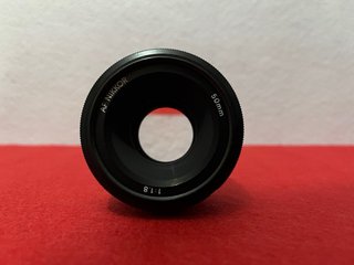 Nikon Af Nikkor 50mm 1:1.8 Objetivo Como nuevo