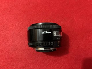 Nikon Af Nikkor 50mm 1:1.8 Objetivo Como nuevo