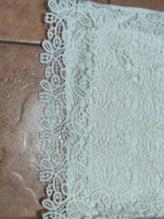 Blusa encaje D-Sastre blanca M/38