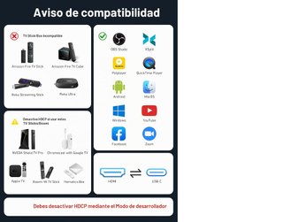 Capturadora Video HDMI a USB-C 4K 60Hz