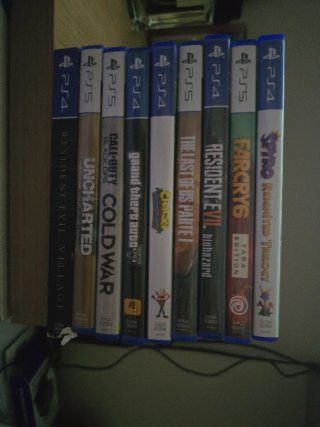 Lote 9 Juegos PS4/PS5: Resident Evil, Far Cry, Spy