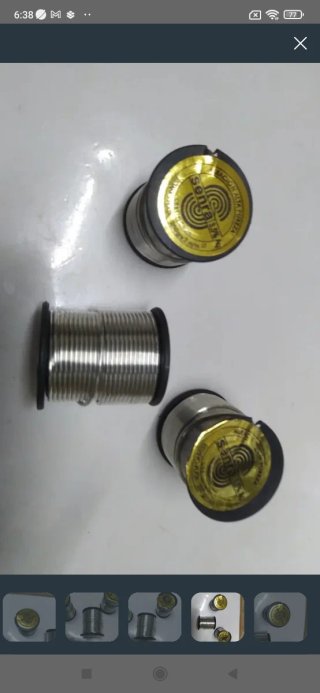 Rollo estaño plata Senra buena calidad