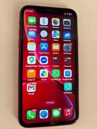 iPhone XR 128GB Rojo excelente estado
