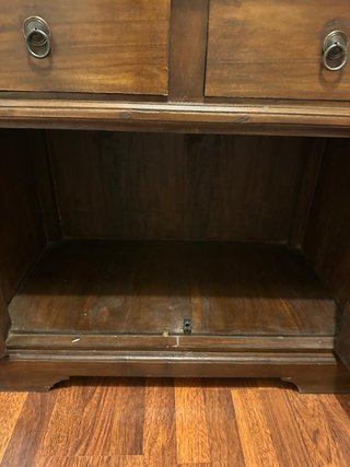 Aparador cómoda madera maciza estilo clásico