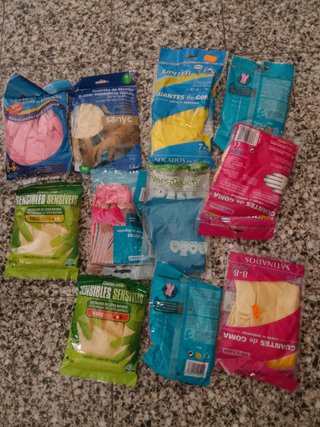 Lote grande guantes. Regalo caja guantes por compr