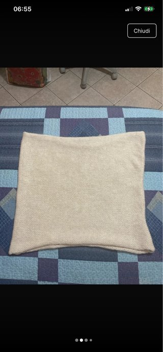 Sciarpa ad anello / Mantella Beige