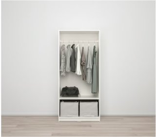 Armario Blanco Ikea KLEPPSTAD