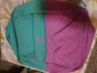Mochila Benetton bicolor