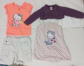 Conjunto Hello Kitty 3-6 meses