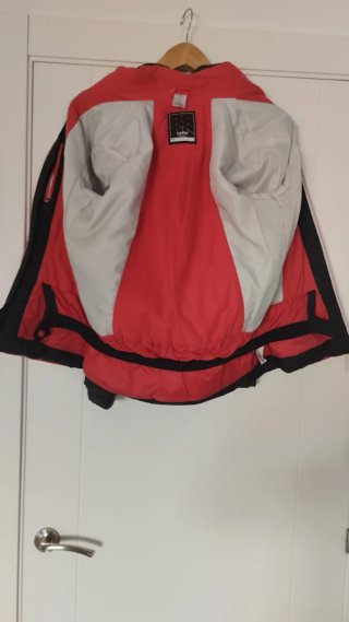 Chaqueta Decathlon 12 años Negra/Roja