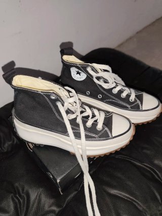 Converse Plataforma Negras