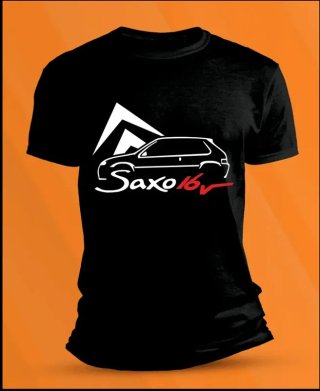 Camiseta manga corta Citroen Saxo 16v