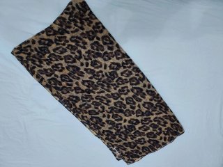 Pañuelo estampado leopardo
