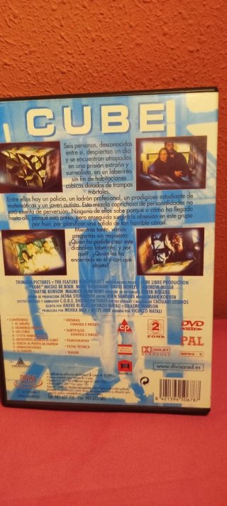 DVD Cube (1997) - Suspense/Terror