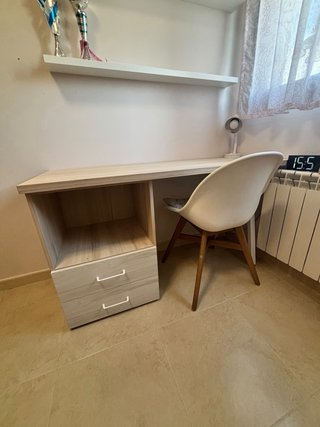 Dormitorio completo 3 camas + armario + escritorio