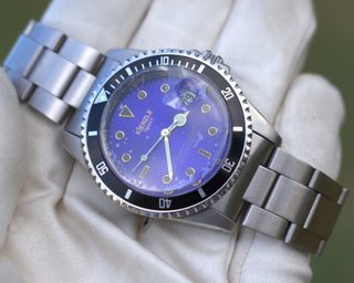 Orologio Kienzle Sport Diver Automatico NOS Blu