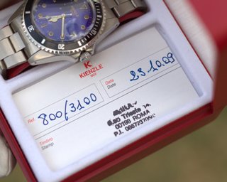 Orologio Kienzle Sport Diver Automatico NOS Blu