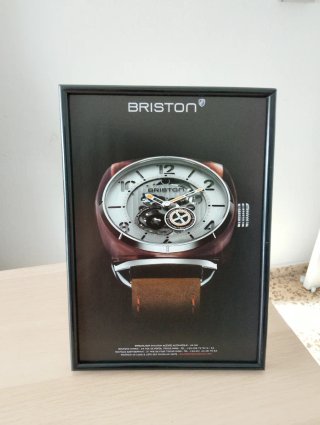 Anuncio reloj  BRISTON con marco