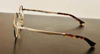 Montura Gafas Persol Original Oro y Marrón