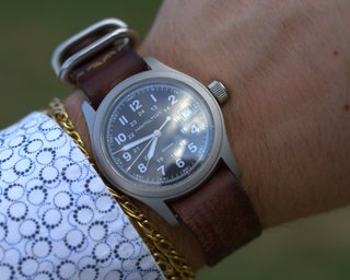Orologio Hamilton H684812 Quarzo Militare