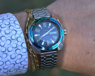 Orologio Flamor Skin Diver Acciaio Automatico