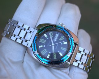 Orologio Flamor Skin Diver Acciaio Automatico
