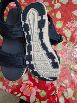 Sandali donna Skechers blu