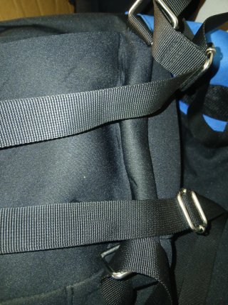 Mochila pequeña mujer negra