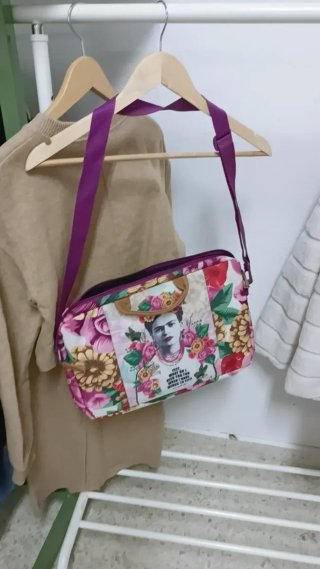 Bolso Frida Kahlo floral
