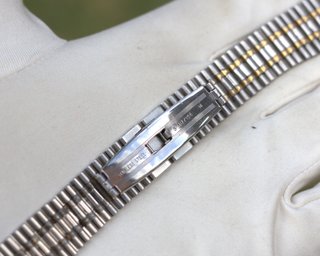 Cinturino Tissot 18mm Acciaio Oro Vintage