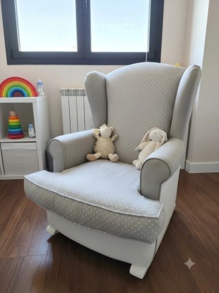 Sillón Mecedora Lactancia Estrellas