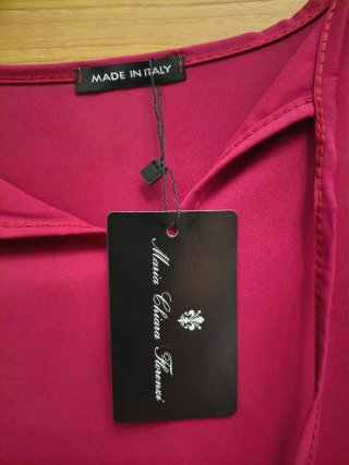 Blusa Over donna manica lunga taglia 54/56