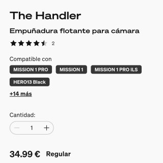 GoPro The Handler impugnatura galleggiante