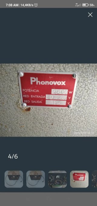 Transformador Phonovox