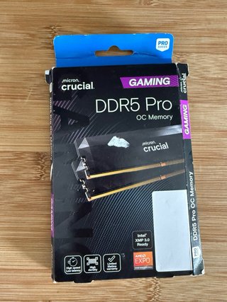 Crucial Pro DDR5 32GB (2x16GB) 6400MHz CL32