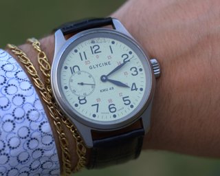 Orologio Glycine KMU 48 carica manuale