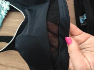 Bikini Gioia d'Oro Negro y Blanco
