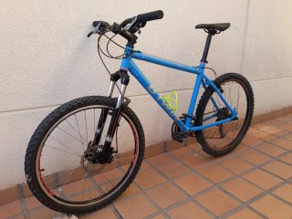 Bicicleta Montaña 26 Azul Talla XL