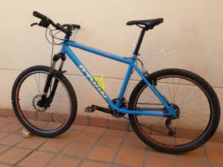 Bicicleta Montaña 26 Azul Talla XL