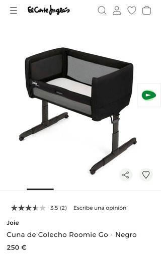 Cuna colecho Joie