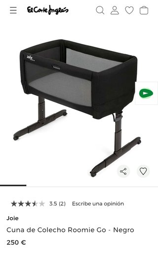 Cuna colecho Joie