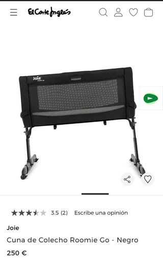 Cuna colecho Joie