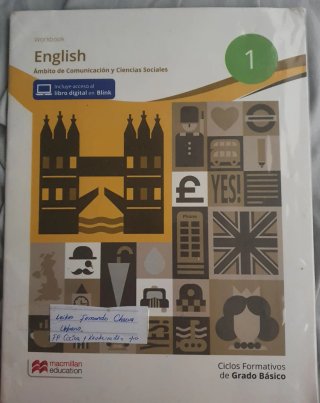 Libro Workbook English 1 Macmillan