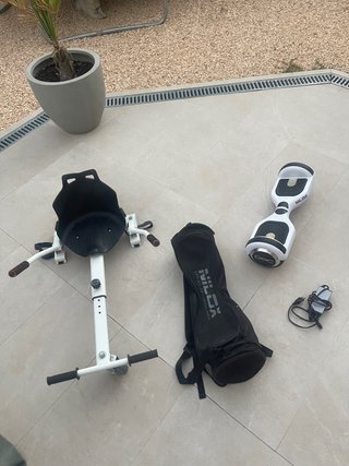 Hoverboard Nilox con Kart y mochila para trasnport