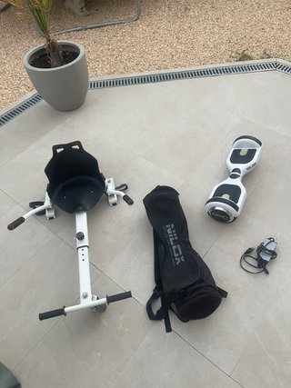 Hoverboard Nilox con Kart y mochila para trasnport