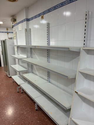 Lote Estanterías Comerciales Aluminio