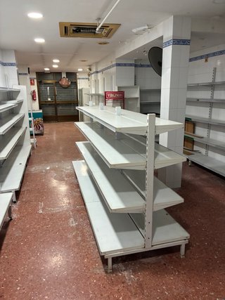 Lote Estanterías Comerciales Aluminio